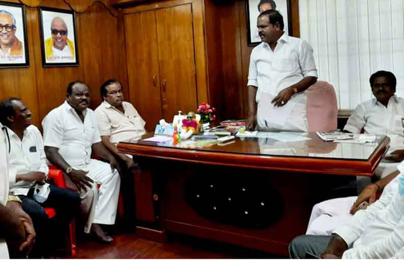 தர்மபுரி கிழக்கு மாவட்ட திமுக கலை இலக்கிய பகுத்தறிவு பேரவை கூட்டம்