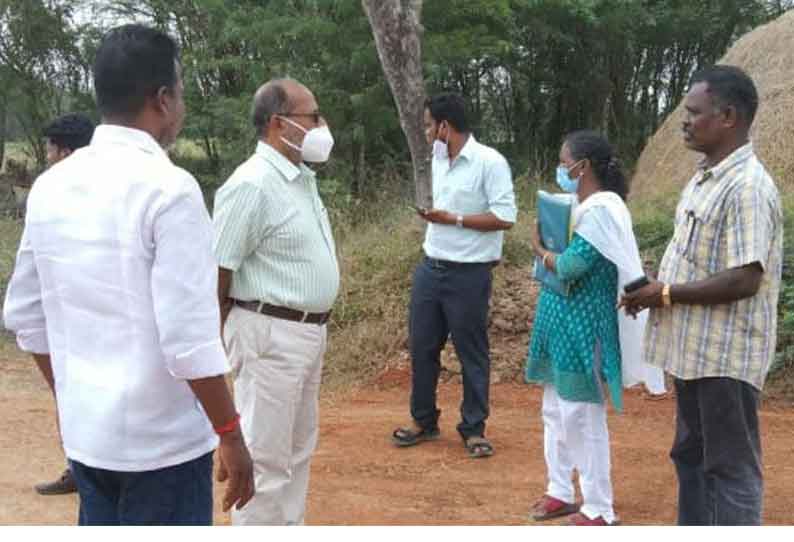 ரூ.1.80 கோடி மதிப்பீட்டில் நடைபெற்று வரும் பணிகளை திட்ட இயக்குனர் ஆய்வு