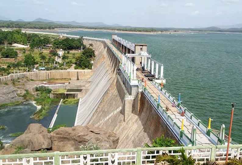 சாத்தனூர் அணையில் இருந்து பாசனத்திற்காக இன்று தண்ணீர் திறப்பு