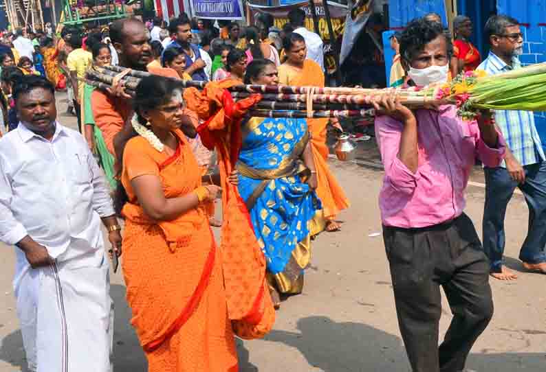 பராசக்தி மாரியம்மன் கோவிலில் பொங்கல் விழா