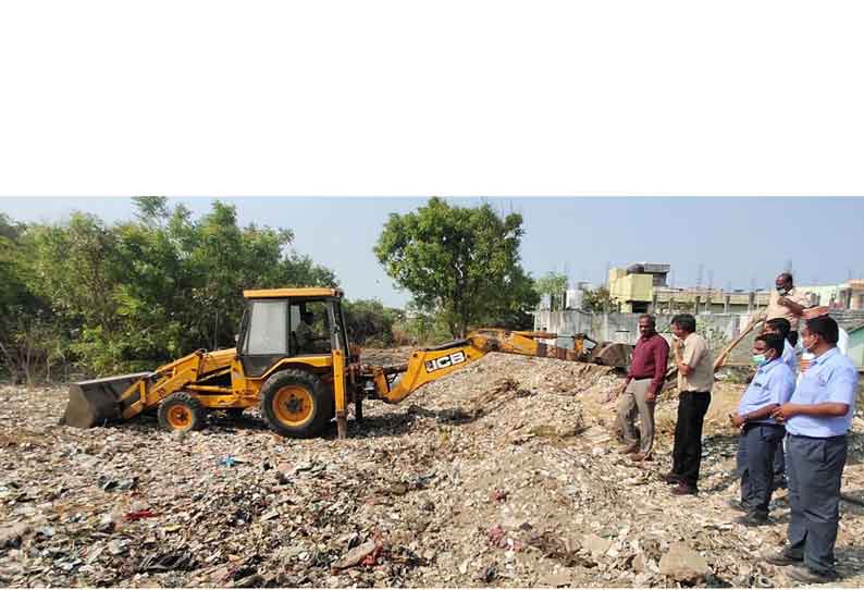 ராணிப்பேட்டையில் கால்வாய் சீரமைப்பு பணியை கலெக்டர் ஆய்வு