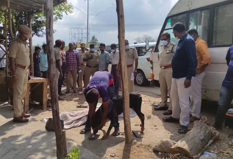 புதுச்சேரியில் பயங்கரம்: கருங்கல்லை தலையில் போட்டு முதியவர் கொலை - போலீசார் விசாரணை...!