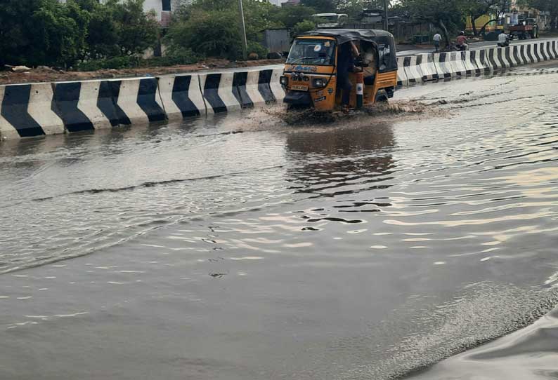 ராமேஸ்வரத்தில் 3-வது நாளாக கோடை மழை...!