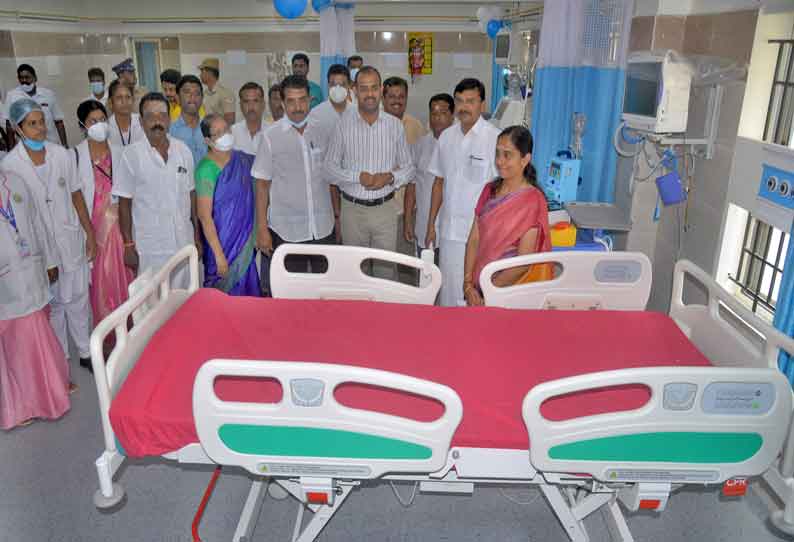 பொள்ளாச்சி அரசு ஆஸ்பத்திரியில் ரூ 3 கோடியில் அவசர சிகிச்சை பிரிவு திறப்பு