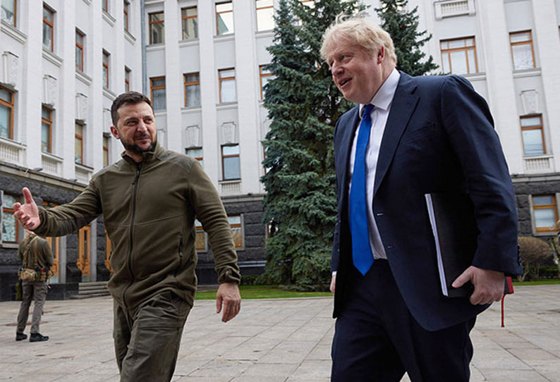 ரஷியாவிற்குள் நுழைய இங்கிலாந்து பிரதமர் போரிஸ் ஜான்சனுக்கு தடை