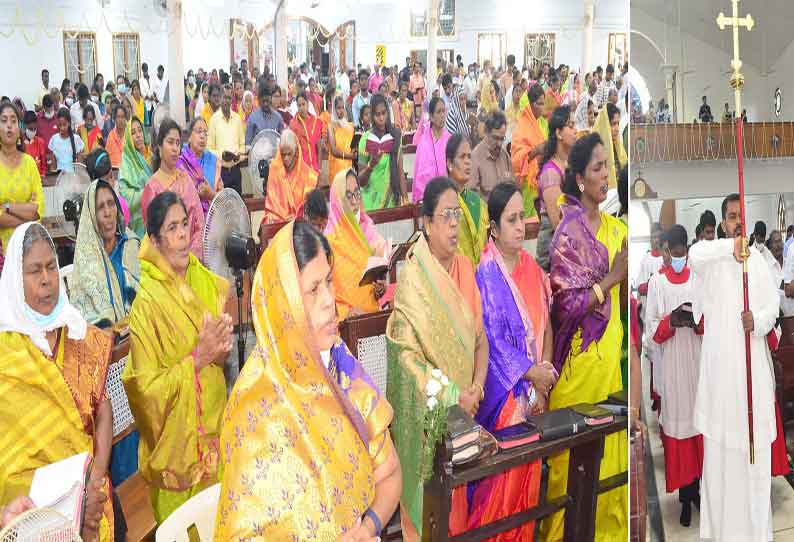 ஈஸ்டர் பண்டிகையையொட்டி கிறிஸ்தவ ஆலயங்களில் சிறப்பு பிரார்த்தனை