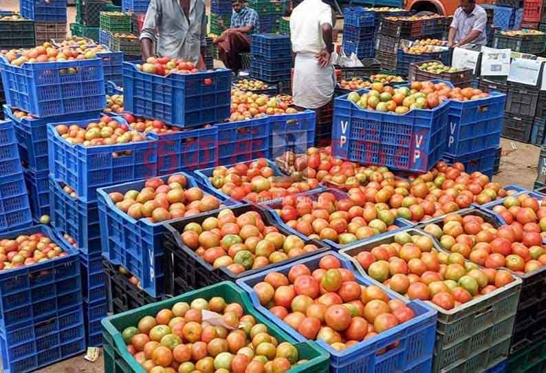 கோயம்பேடு சந்தையில் தக்காளி விலை மீண்டும் அதிகரிப்பு