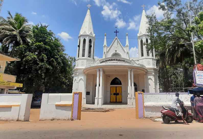 கொள்ளை நடந்த புனித செபஸ்தியர் ஆலயம்.