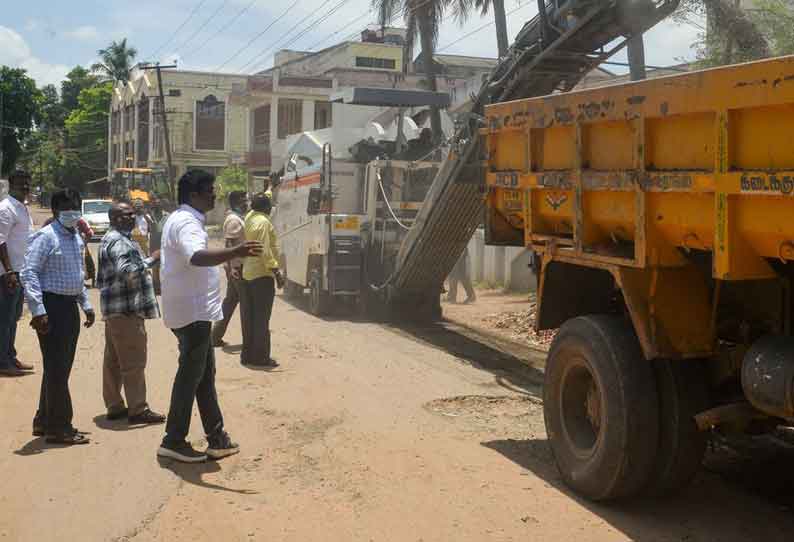 ராமநாதன் ரவுண்டானா-மேரீஸ்கார்னர் சாலை ஒருவழிப்பாதையாக மாற்றம்