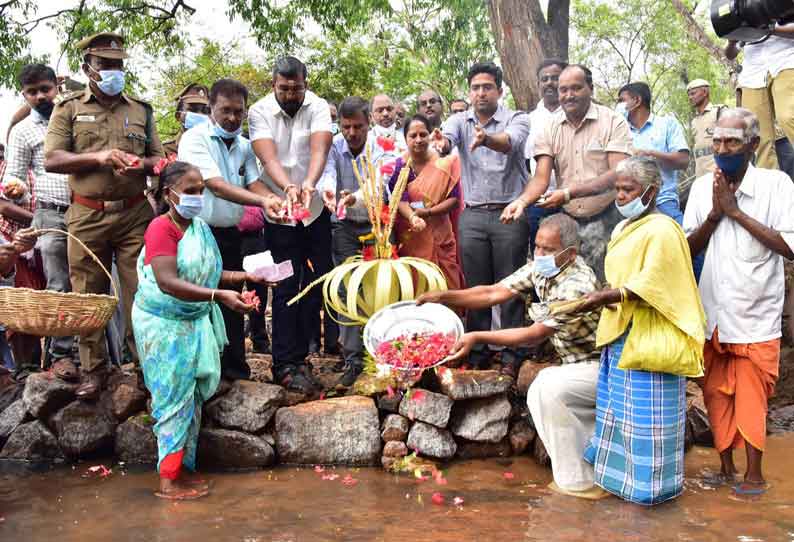 பாபநாசம் முதல் மருதூர் அணை வரை தாமிரபரணி ஆற்றில் மெகா தூய்மை பணி கலெக்டர் விஷ்ணு தொடங்கி வைத்தார்