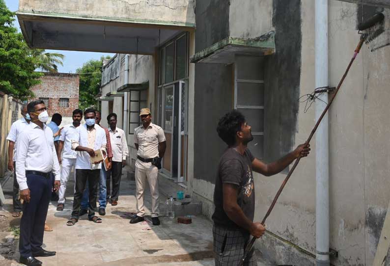 தியாகதுருகம் அரசு ஆரம்ப சுகாதார நிலையத்தில் கலெக்டர் ஆய்வு