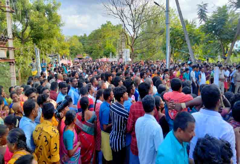 2 ஆண்டுகளுக்கு பிறகு கோவில் திருவிழா