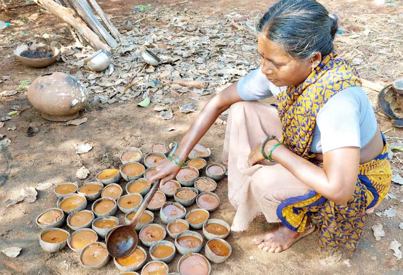 பனங்கருப்பட்டிகளை அரசே கொள்முதல் செய்ய வேண்டும் - பனை தொழிலாளர்கள் கோரிக்கை...!