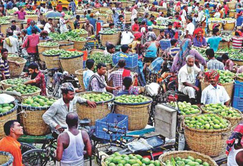 சர்வதேச அளவில் புகழ் பெற்று விளங்கும் சீனிவாசப்பூர் மாம்பழ சந்தை