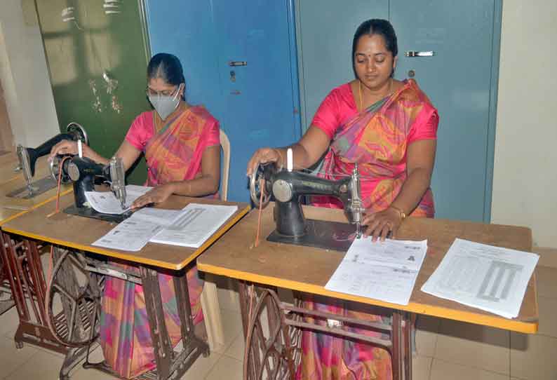 விடைத்தாளுடன் முகப்புத்தாள் இணைக்கும் பணி தீவிரம்