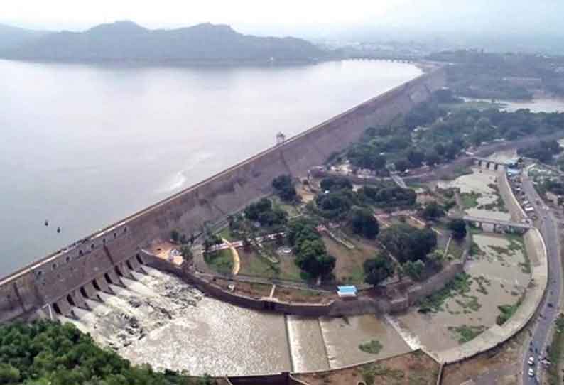 மேட்டூர் அணை நீர்மட்டம் தொடர்ந்து அதிகரிப்பு