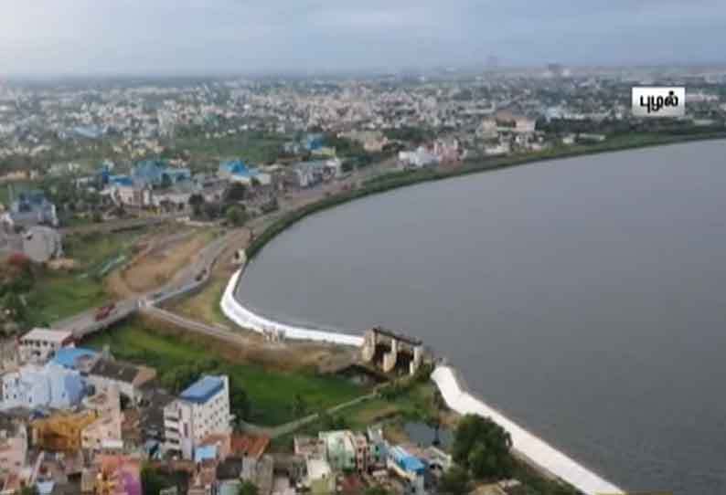 பூண்டி ஏரியில் நீர்திறப்பு - புழல் ஏரிக்கு நீர்வரத்து அதிகரிப்பு