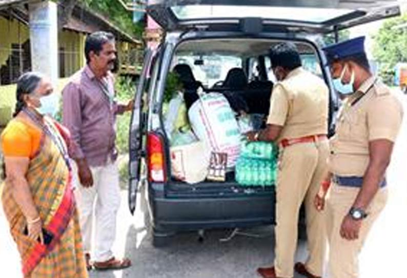 அச்சரப்பாக்கத்தில்தேர்தல் பறக்கும் படையினர் தீவிர வாகன சோதனை