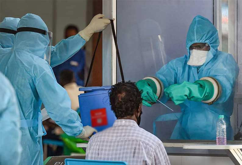 செங்கல்பட்டு மாவட்டத்தில் கொரோனா தொற்றால் ஒரே நாளில் 1,097 பேர் பாதிப்பு செங்கல்பட்டு மாவட்டத்தில் கொரோனா தொற்றால் ஒரே நாளில் 1,097 பேர் பாதிப்பு