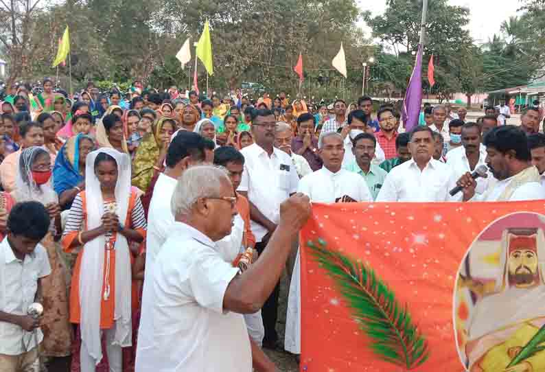 புனித அருளானந்தர் ஆலய திருவிழா கொடியேற்றம்