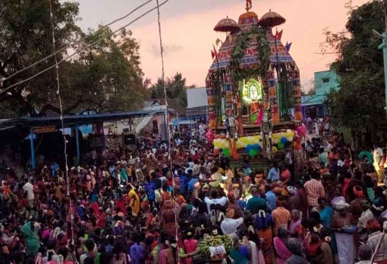 அம்பை வாகைப்பதியில் தை திருவிழா தேரோட்டம்