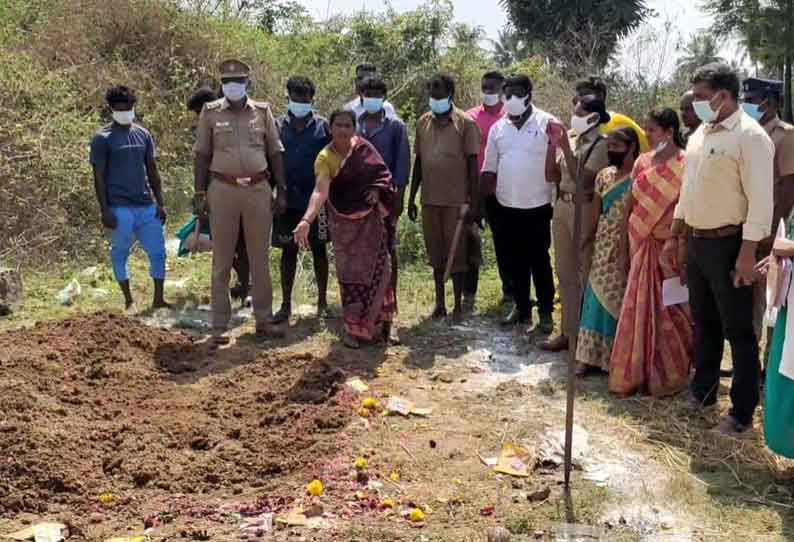 சாவில் சந்தேகம் இருப்பதாக புகார்: வாலிபரின் உடலை தோண்டி எடுத்து பிரேத பரிசோதனை