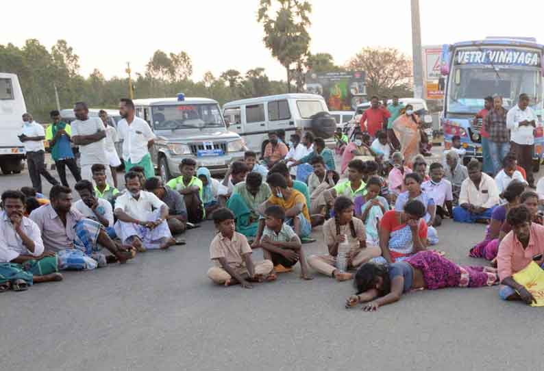 புதுக்கோட்டையில் பரபரப்பு: பள்ளி மாணவன் உடலை வாங்க மறுத்து 5 மணி நேரம் சாலை மறியல்