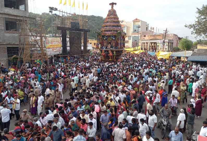 வள்ளிமலை சுப்பிரமணியசாமி கோவில் பிரம்மோற்சவ தேர்த்திருவிழா தொடங்கியது