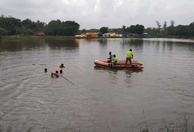 குளத்தில் தவறி விழுந்த மூதாட்டி பிணமாக மீட்பு