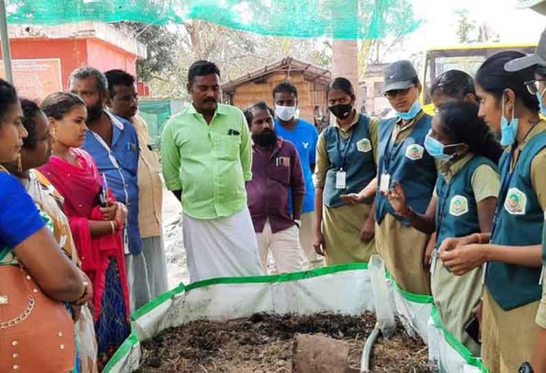 மண்புழு உரம் தயாரித்தல் செயல் விளக்க நிகழ்ச்சி