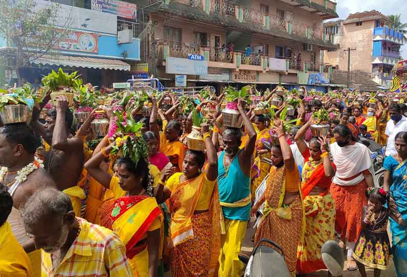 படைவெட்டி மாரியம்மன் கோவில் பால்குட திருவிழா