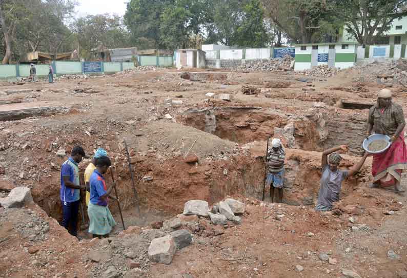 ரூ.2 கோடியில் புதிய கட்டிடம் கட்டும் பணி தொடக்கம்