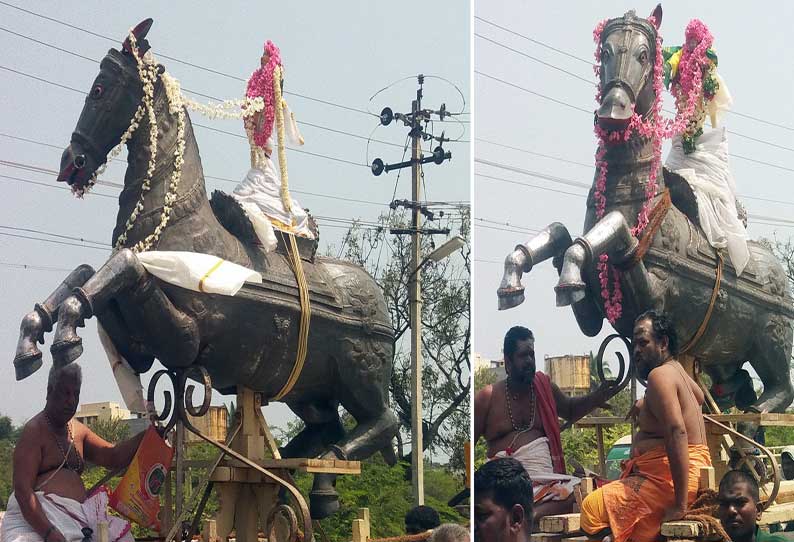 திருச்செந்தூரில் இன்று(புதன்கிழமை) தேரோட்டம்: பக்தர்கள் குவிந்தனர்