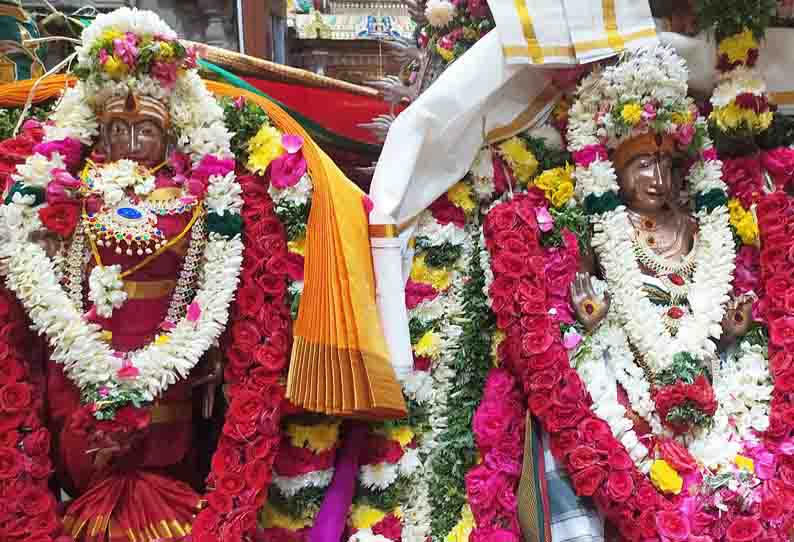 கல்லல் சோமசுந்தரேசுவரர்-சவுந்திர நாயகி அம்மன் திருக்கல்யாணம்