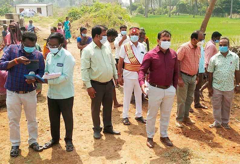 ஜோலார்பேட்டை ஒன்றியத்தில் வளர்ச்சி பணிகளை கலெக்டர் ஆய்வு