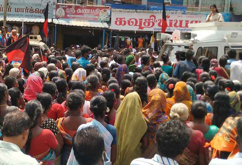 “உள்ளாட்சி தேர்தலில் அ.தி.மு.க.வுக்கு மக்கள் மீண்டும் பாடம் புகட்டுவார்கள்”- கனிமொழி எம்.பி. பிரசாரம்