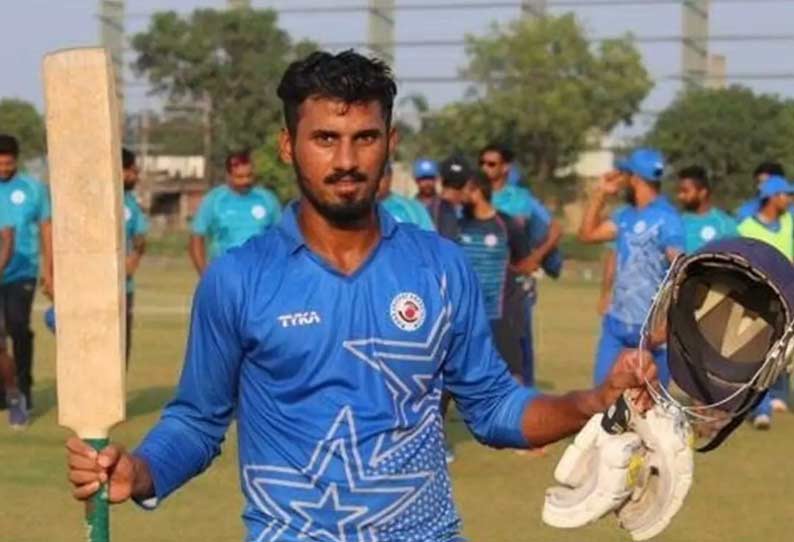 ரஞ்சி டிராபியில் புதிய புயல் : முச்சதம் அடித்து பீகார் வீரர்  சாதனை..!