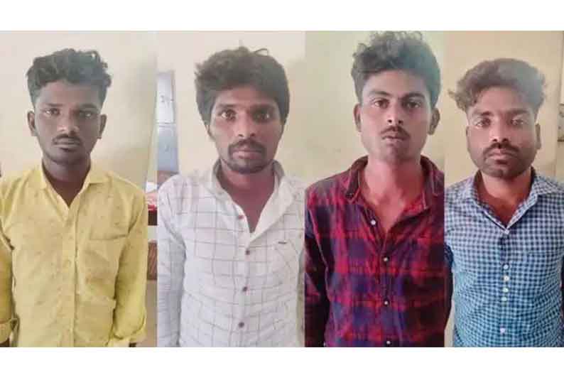 9-ம் வகுப்பு மாணவி கூட்டு பலாத்காரம்; 4 பேர் கைது