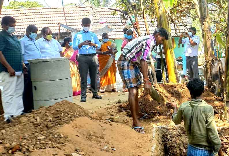 திருவண்ணாமலை ஒன்றியத்தில் ரூ.2 கோடியில் நடைபெறும் வளர்ச்சி பணிகளை கூடுதல் கலெக்டர் ஆய்வு