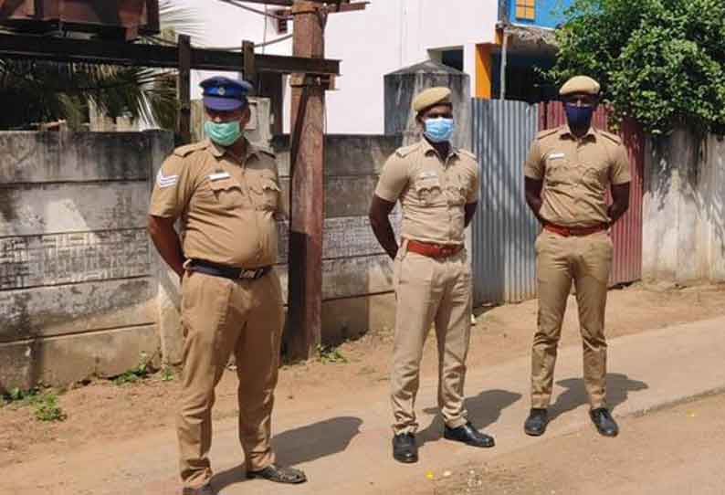 போலீஸ் பாதுகாப்பு போடப்பட்டு இருந்த சுயேச்சை வேட்பாளர் காங்கிரசில் இணைந்தார்