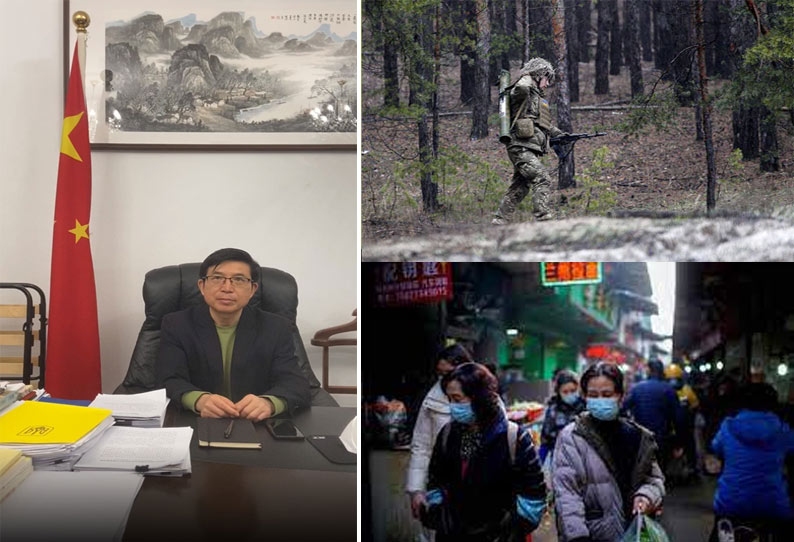 உக்ரைனில் தவிக்கும் சீன மக்களை தற்போதைய சூழலில் பத்திரமாக மீட்க முடியாது - கைவிரித்த சீன அரசு