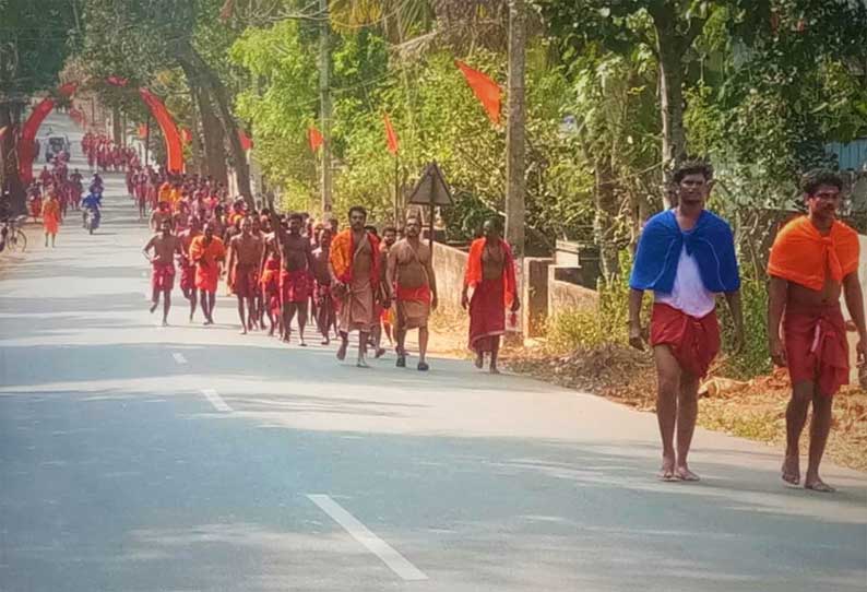 குமரியில் சிவாலய ஓட்டம் இன்று தொடங்குகிறது..!