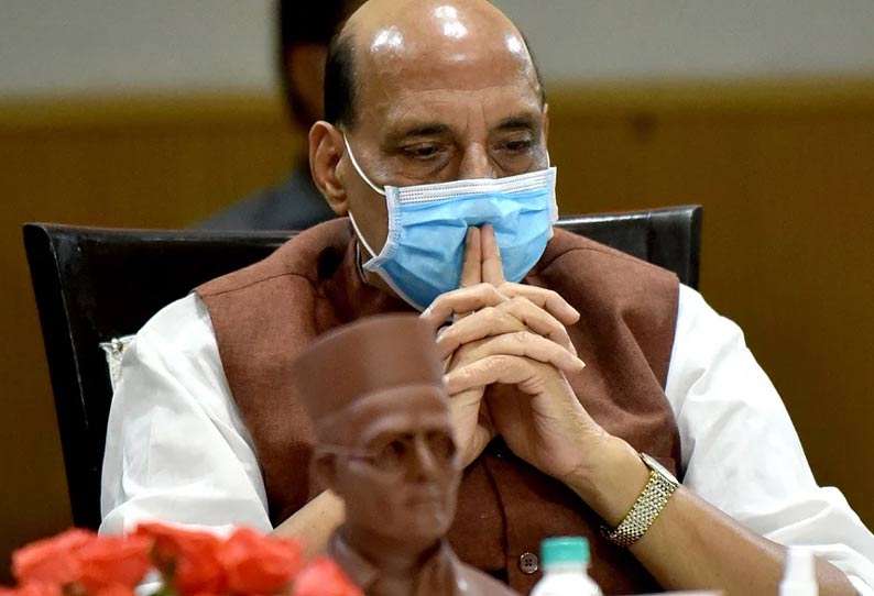 ராஜ்நாத்சிங் குணம் அடைந்து வருவதாக அதிகாரிகள் தகவல்