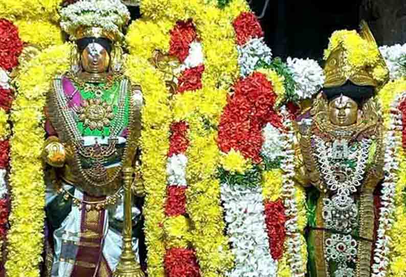 காளமேகப்பெருமாள் கோவிலில் கூடாரவல்லி உற்சவம்