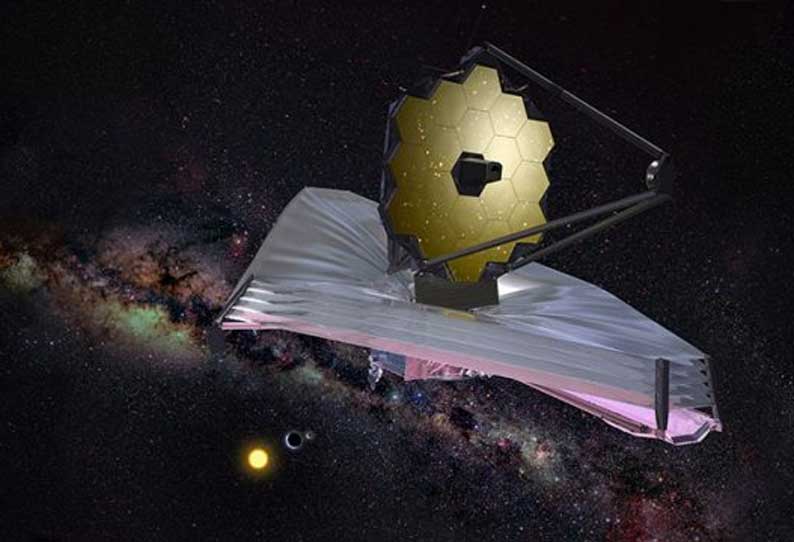 இறுதி இலக்கை அடைந்தத ‘ஜேம்ஸ்வெப்’ தொலைநோக்கி...!!