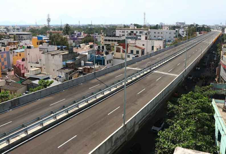 மேம்பாலங்கள் மார்ச் மாதத்தில் திறக்க முடிவு