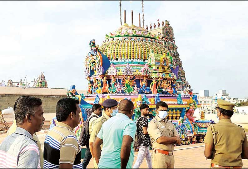 விருத்தகிரீஸ்வரர் கோவிலில் 3 கோபுர கலசங்கள் திருட்டு