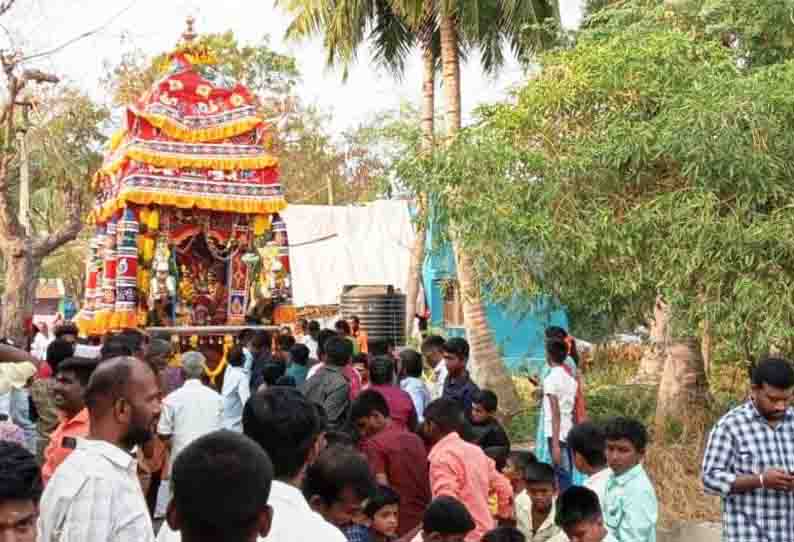 பழையனூர் சுந்தரமகாலிங்கம் கோவில் தேரோட்டம்