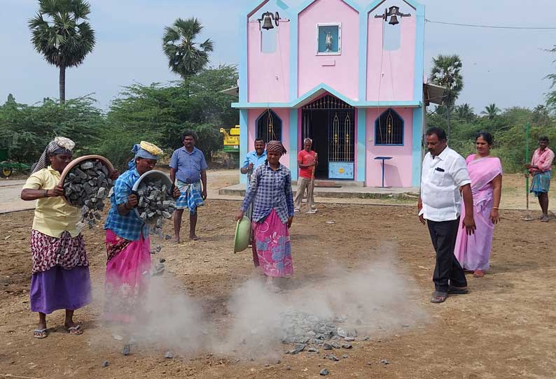 திருக்கோவிலூர் அருகே ரூ 12 லட்சம் மதிப்பில் வளர்ச்சி திட்டப்பணிகள்