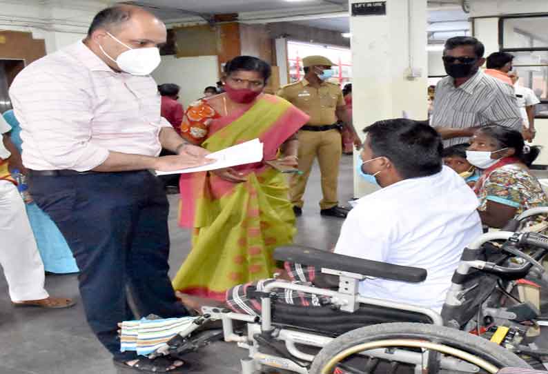 சத்தியமங்கலம் அருகே ரேஷன் கடை அமைக்க வேண்டும்; மக்கள் குறைதீர்க்கும் கூட்டத்தில் பொதுமக்கள் மனு